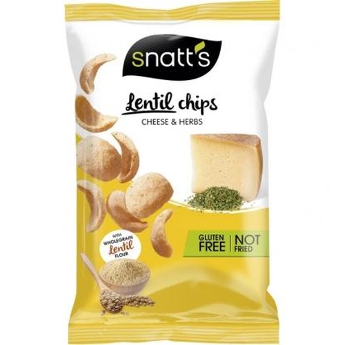 Snatt's Snatt´s Lentil chips - sýr, bylinky 85g BEZLEPKOVÉ