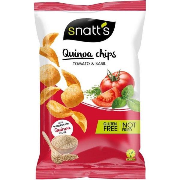 Snatt's Snatt´s Quinoa chips - tomato, petrželka 85g BEZLEPKOVÉ - 