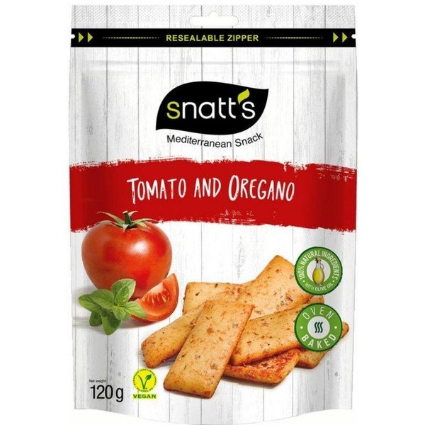 Snatt's Snatt´s - chlebíčky tomato, oregáno 120g - 