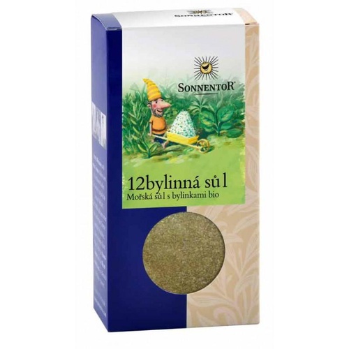 Sonnentor s.r.o. Sonnentor 12bylinná sůl bio 120 g