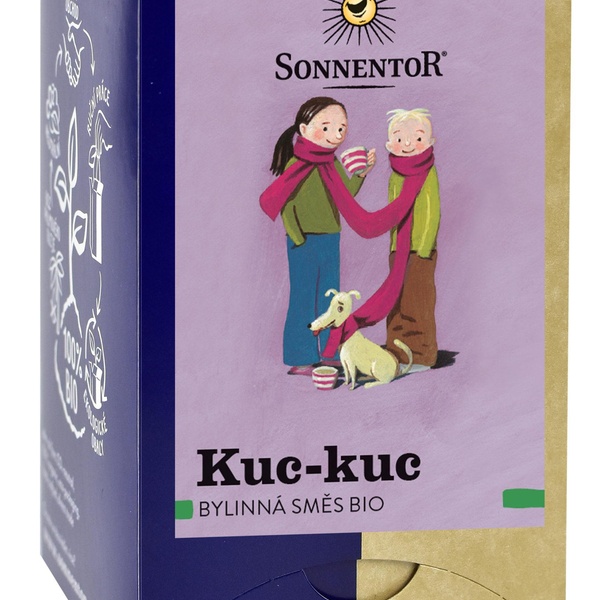 Sonnentor s.r.o. Sonnentor Kuc-kuc® bio 27 g porc.dvoukomorový - 