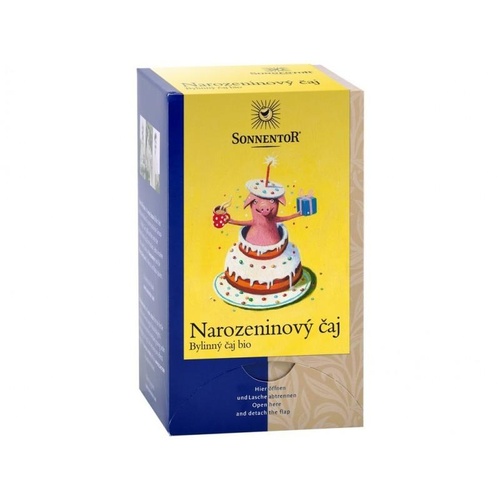 Sonnentor s.r.o. Sonnentor Narozeninový čaj bio 27 g porc. dvoukomorový