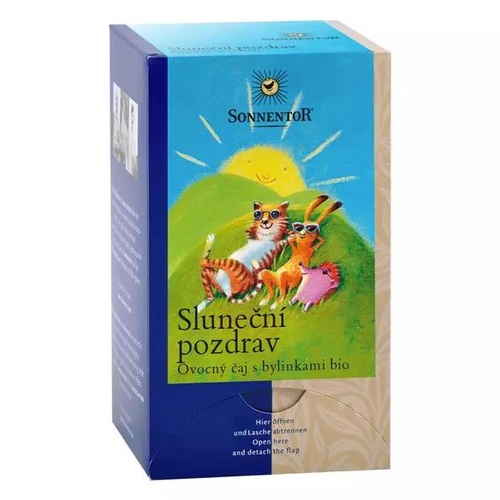 Sonnentor s.r.o. Sonnentor Sluneční pozdrav bio 45 g porc. dvoukomorový