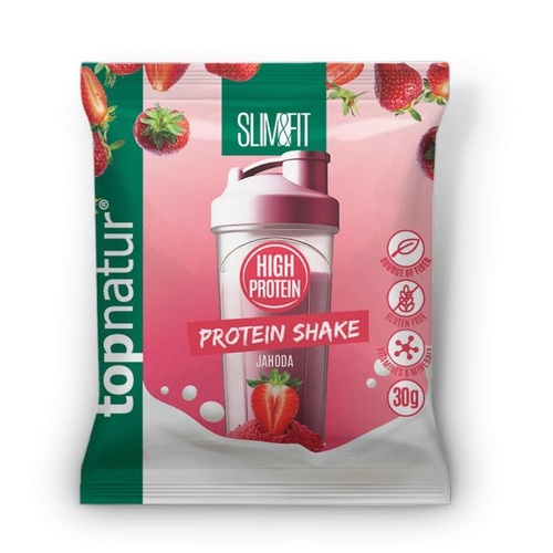 TOPNATUR Slim&Fit Protein shake jahoda 30 g