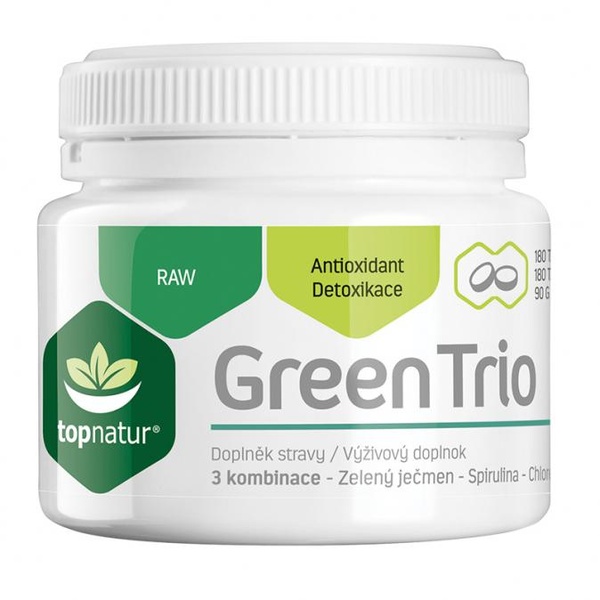 TOPNATUR s.r.o. TOPNATUR Green Trio 180 tablet - 