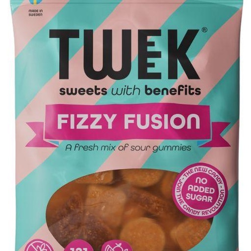 TWEEK FIZZY FUSION Kyselé želé bonbony bez přidaného cukru 80 g