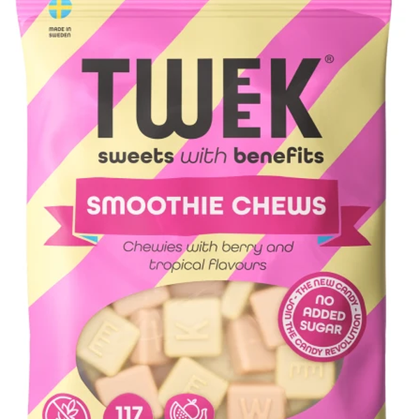 TWEEK SMOOTHIE CHEWS Pěnové bonbony bez přidaného cukru 70 g - 