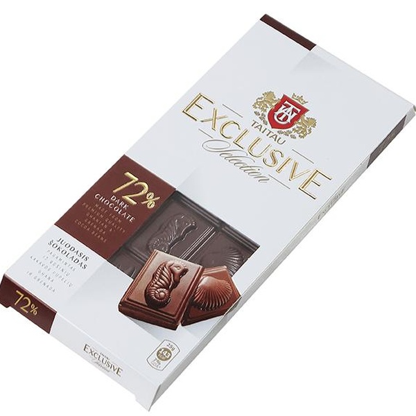 Taitau Exclusive Selection Hořká čokoláda 72% 100g - 