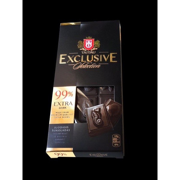 Taitau Exclusive Selection Hořká čokoláda 99% 90g - 