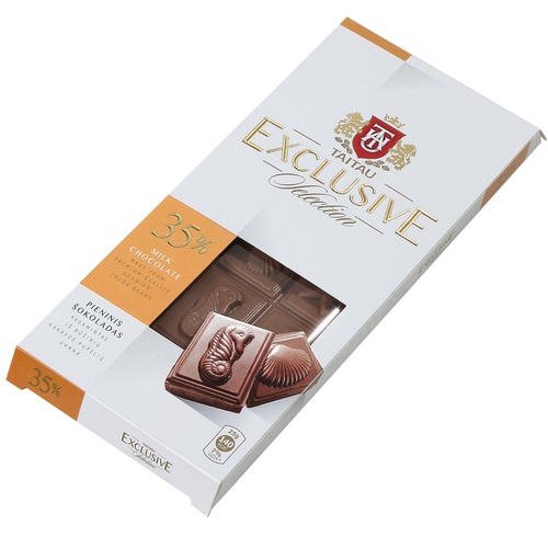 Taitau Exclusive Selection Mléčná čokoláda 35% 100g