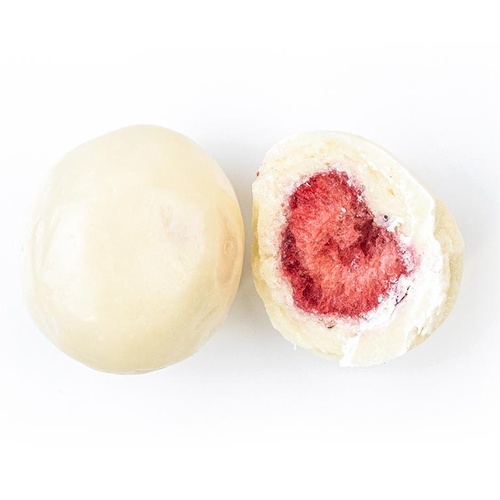 Veselá Veverka Jahody v jogurtu (sušené mrazem) 300 g