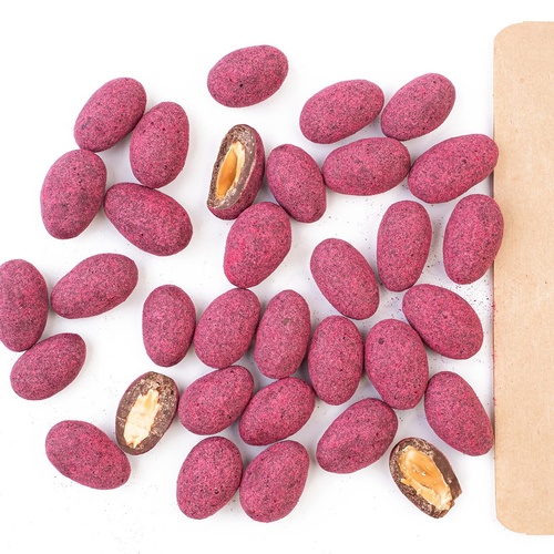 Veselá Veverka Malinové mandle 100 g