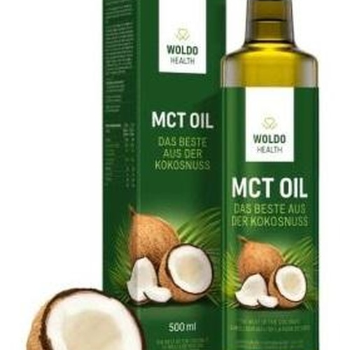 WoldoHealth MCT olej z kokosů 500 ml