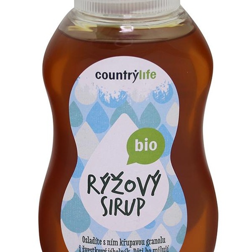 Zdraví z přírody COUNTRY LIFE Sirup rýžový 250ml BIO