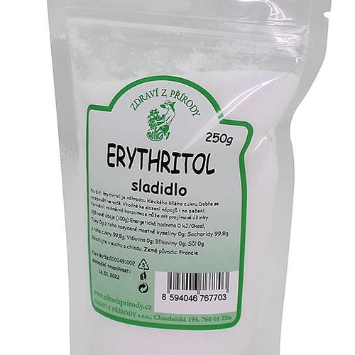 Zdraví z přírody Erythritol 250g
