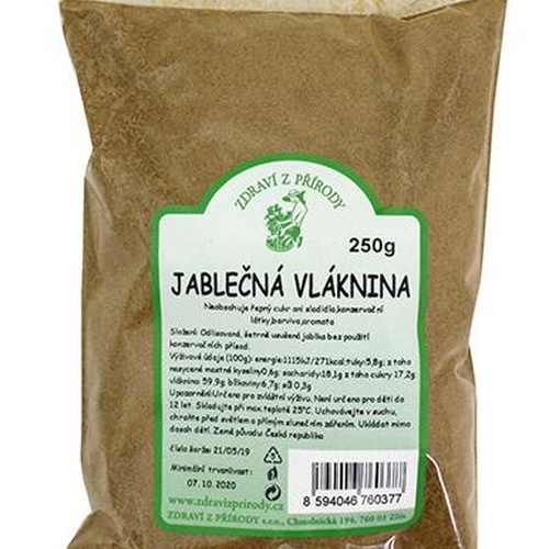 Zdraví z přírody Jablečná vláknina 250g