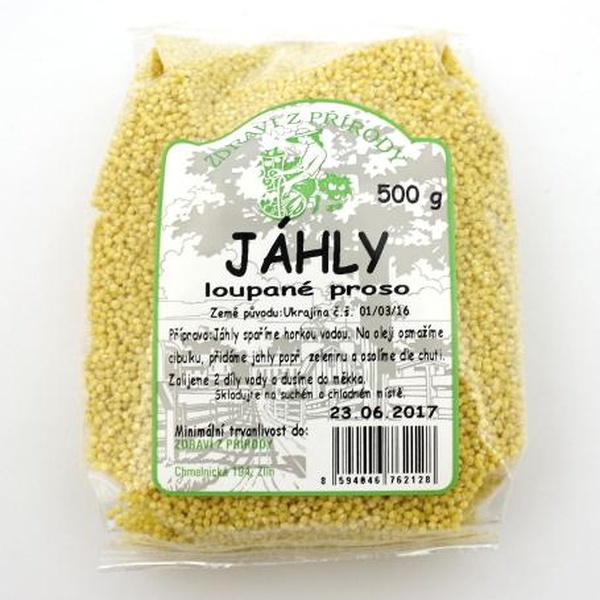 Zdraví z přírody Jáhly 500g - 