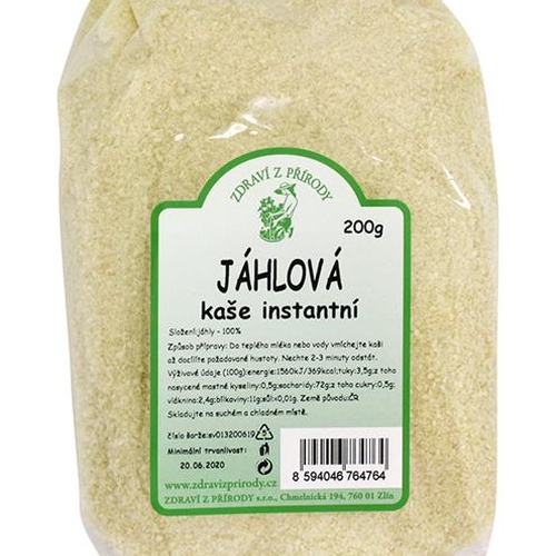 Zdraví z přírody Kaše jáhlová inst. 200g