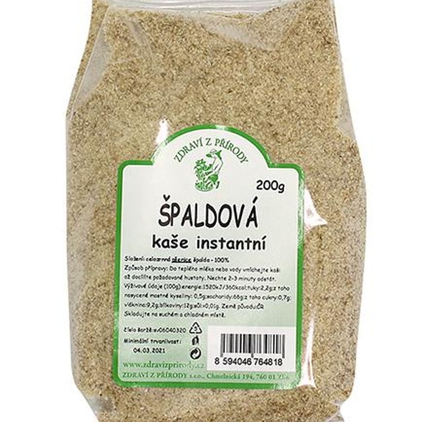 Zdraví z přírody Kaše špaldová inst. 200g - 