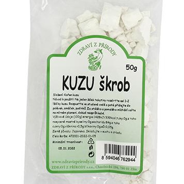Zdraví z přírody Kuzu škrob 50g - 