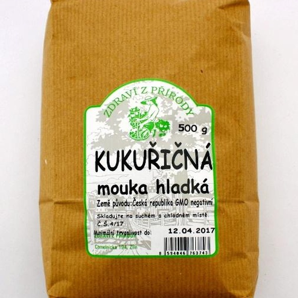 Zdraví z přírody Mouka kukuřičná hladká 500g - 