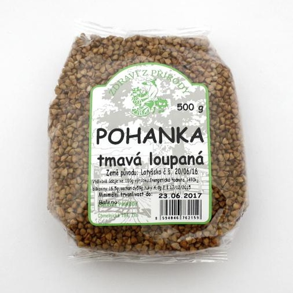 Zdraví z přírody Pohanka tmavá 500g - 