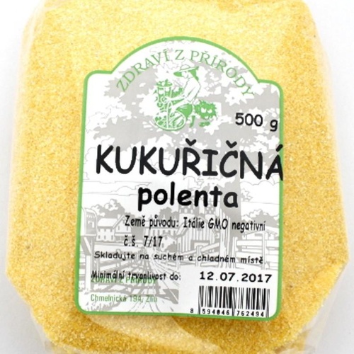 Zdraví z přírody Polenta 500g