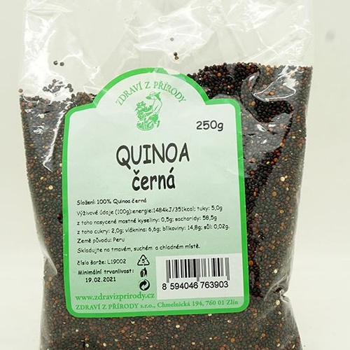 Zdraví z přírody Quinoa černá 250g