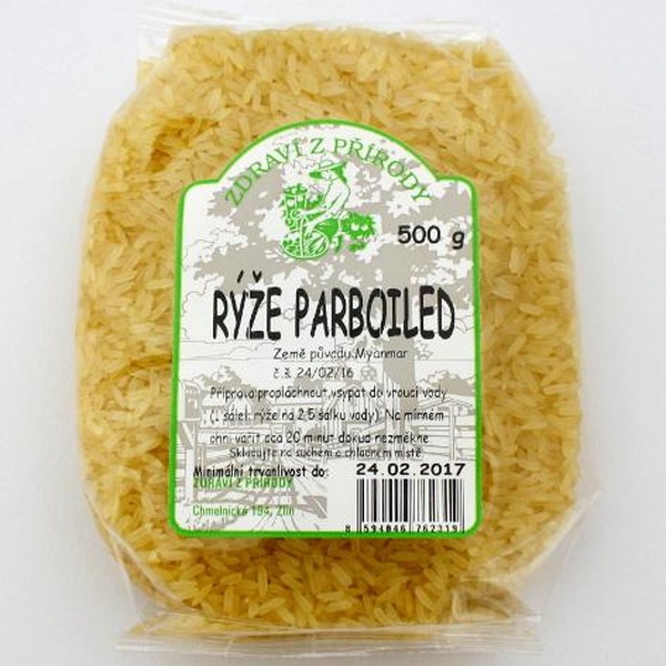 Zdraví z přírody Rýže parboiled 500g - 