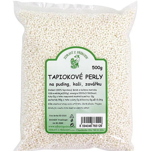 Zdraví z přírody Tapioca perly 500g