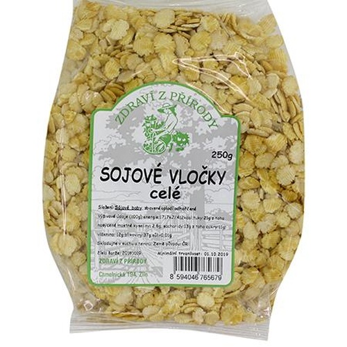 Zdraví z přírody Vločky sojové celé 250g