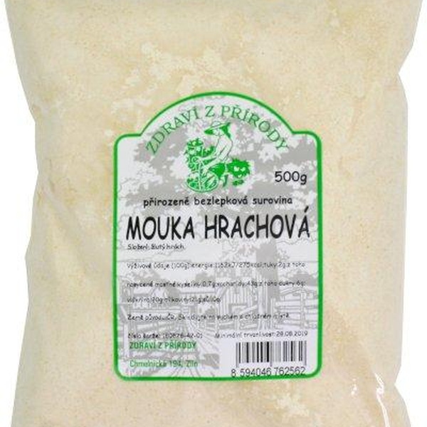 Zdraví z přírody s.r.o. Mouka hrachová žlutá 500g - 