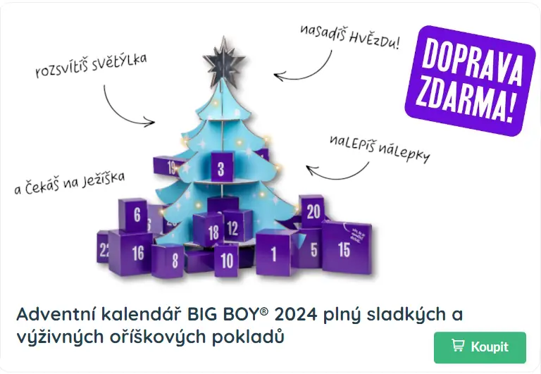 Adventní kalendář Big Boy 2024