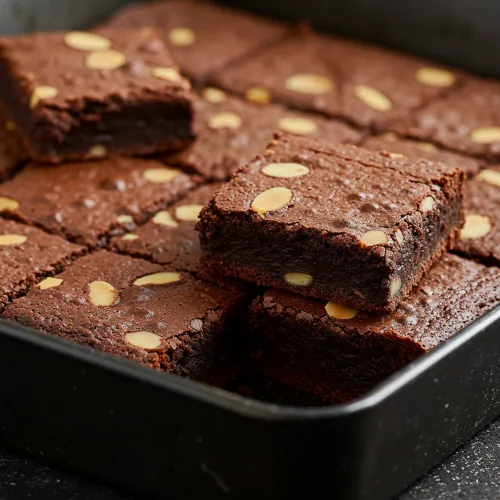 Mandlové brownies
