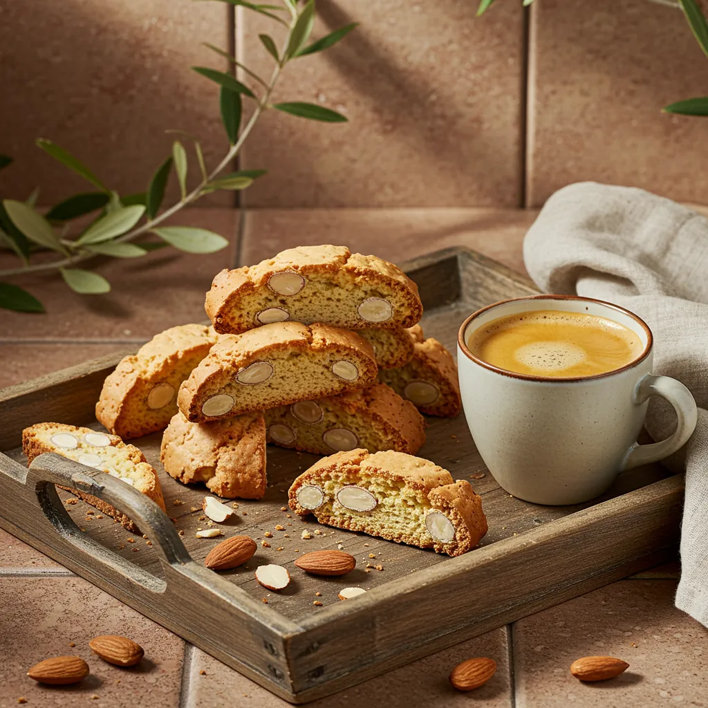 Mandlové sušenky cantuccini